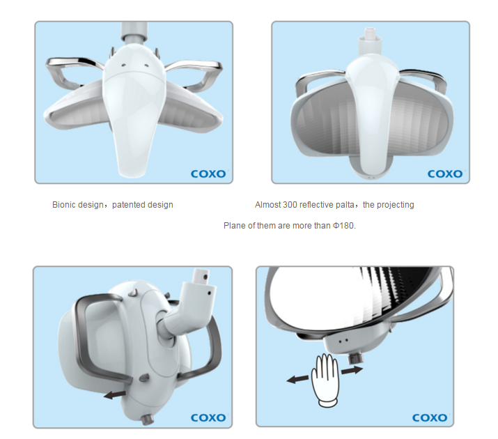 COXO®反射型センサー付歯科治療用照明LEDライトCX249-22